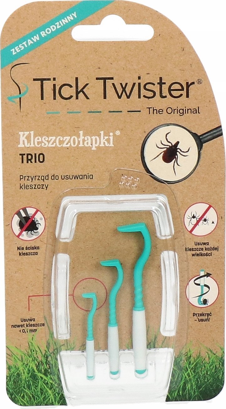 H3D KLESZCZOŁAPKI "TICK TWISTER" TRIO