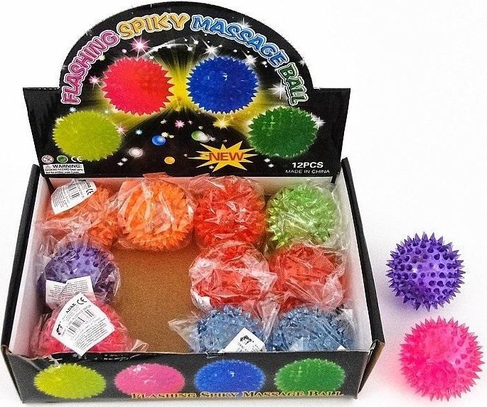 Piłeczka ze światłem 6,5cm (12szt)