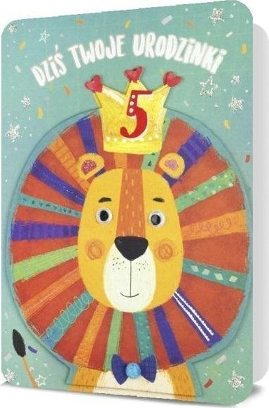 Pan Dragon Karnet B6 Urodziny (wymienne cyfry)