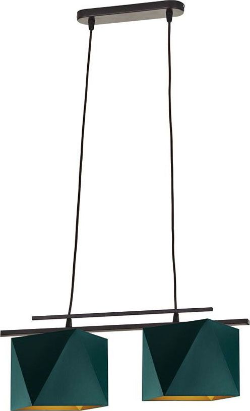 Lampa wisząca Lumes Lampa wisząca glamour z abażurami - EX303-Madres - wybór kolorów Czarny