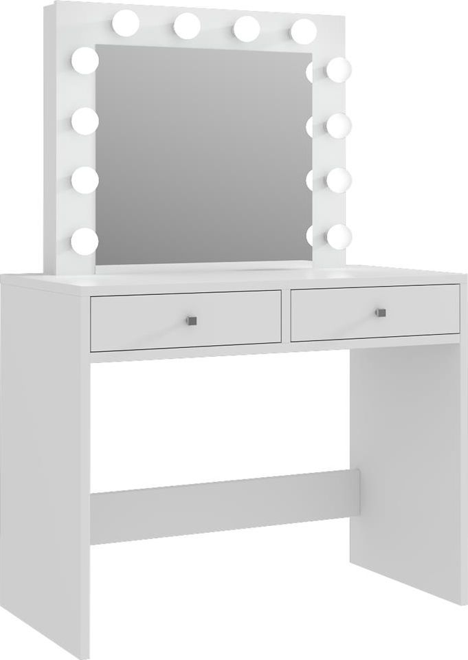 Meblowa 1 Toaletka PATRICIA 4 biały mat z szufladami do sypialni MEBLOWA 1