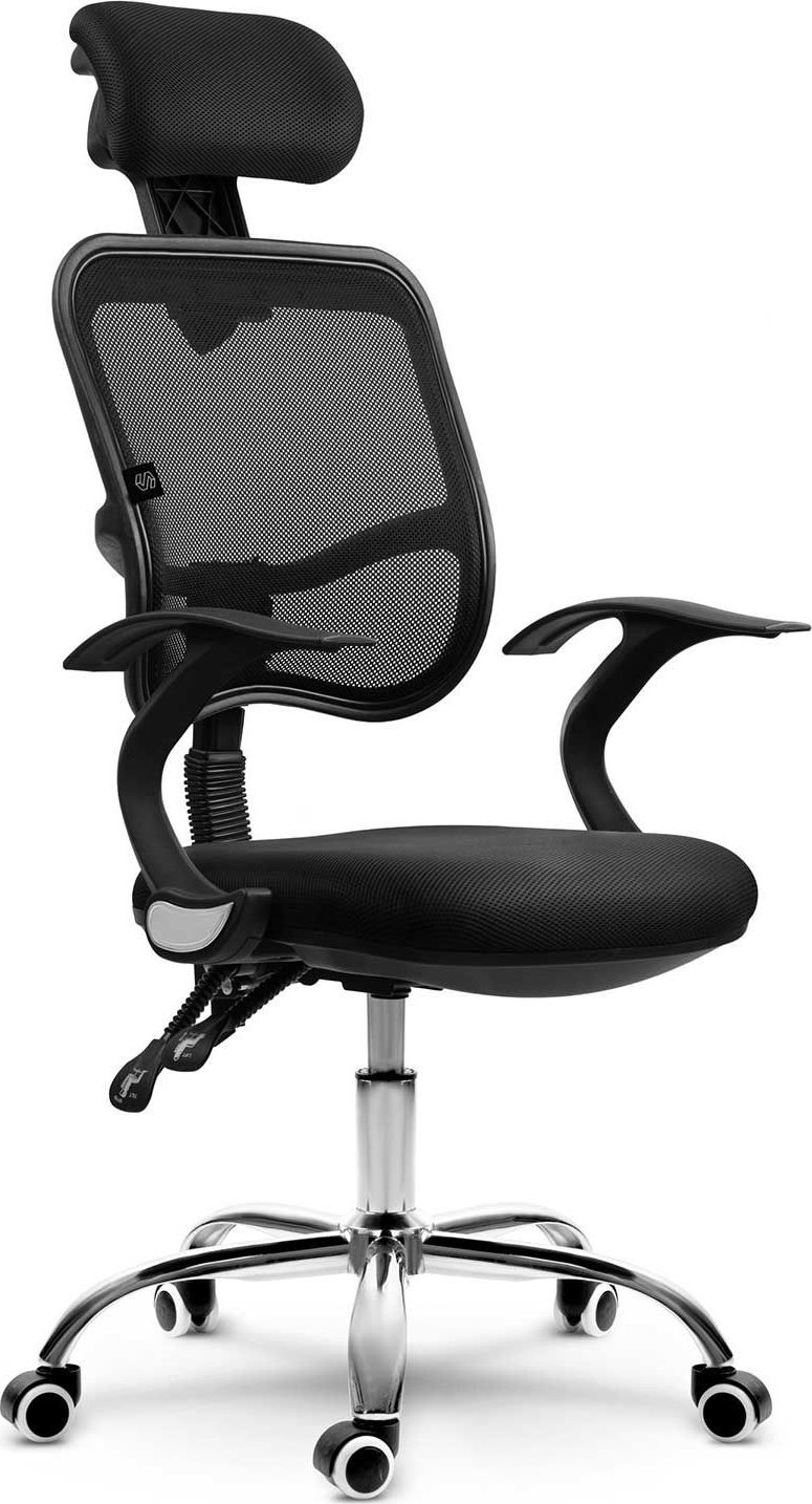 Krzesło biurowe Sofotel Ryga Czarne