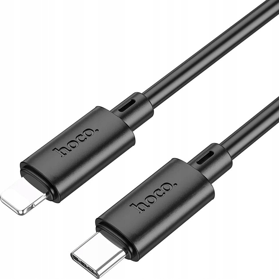 Kabel USB Hoco USB-C - USB-C 1 m Czarny (HOCOACC8)