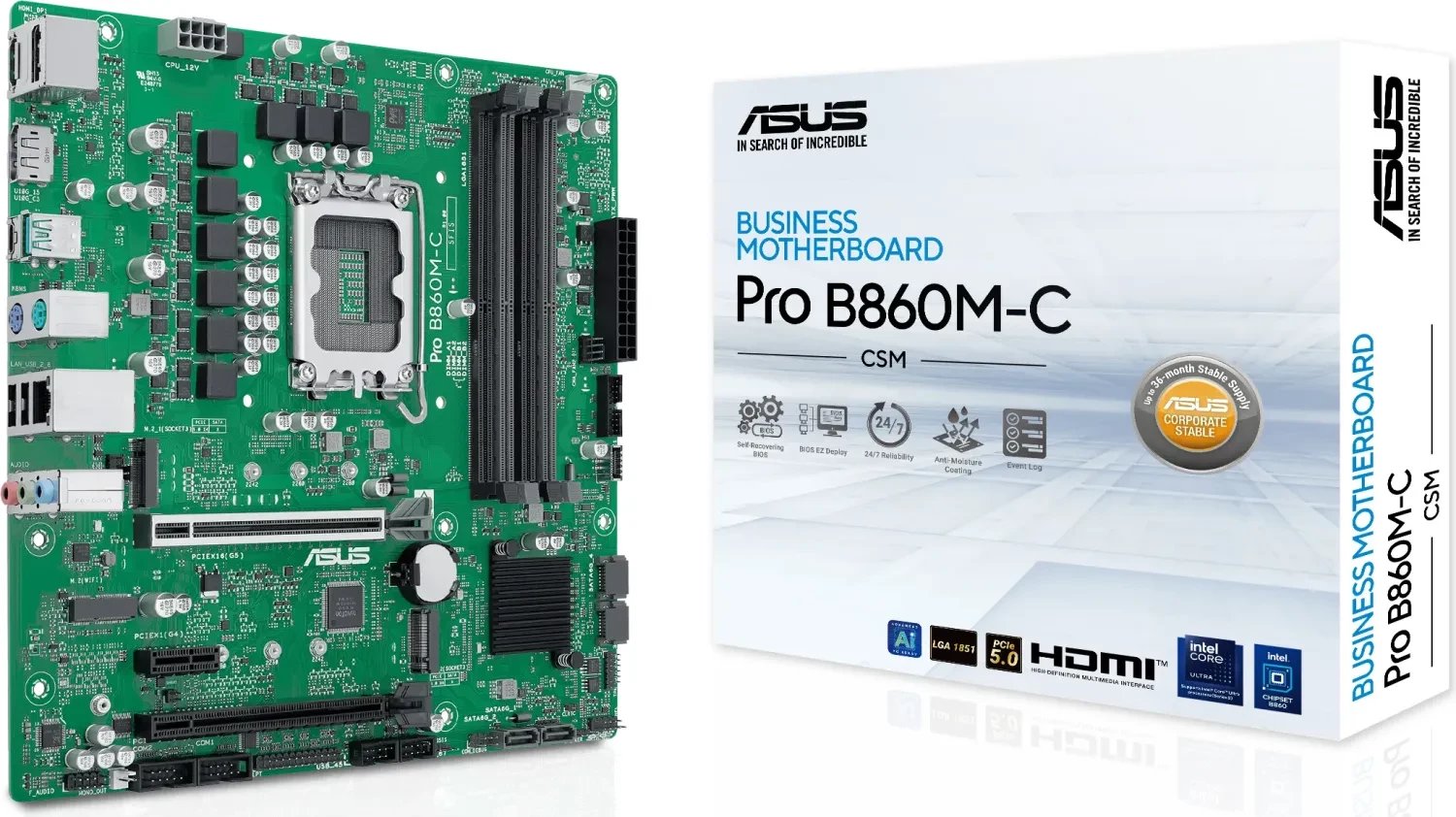 Płyta główna Asus PRO B860M-C-CSM