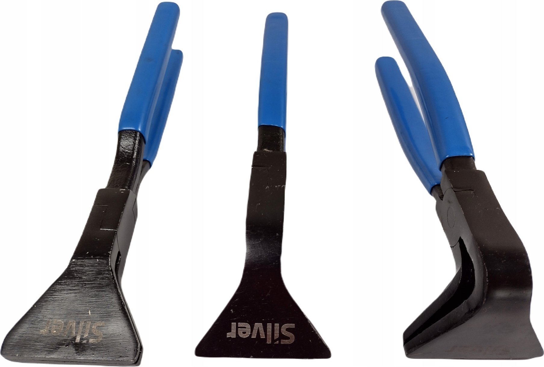 ZESTAW SZCZYPIEC DEKARSKICH 3szt. SILVER