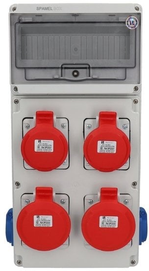 Rozdzielnica 1x5x32A 1x5x16A 3x3x16A INA=32A IP54 SB-108705-S0140-54