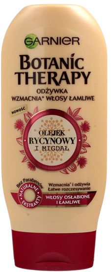 Garnier Botanic Therapy Olejek Rycynowy i Migdał Odżywka do włosów 200ml
