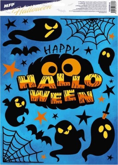MFP paper naklejka na okno Halloween HA006 30x42cm 1042335