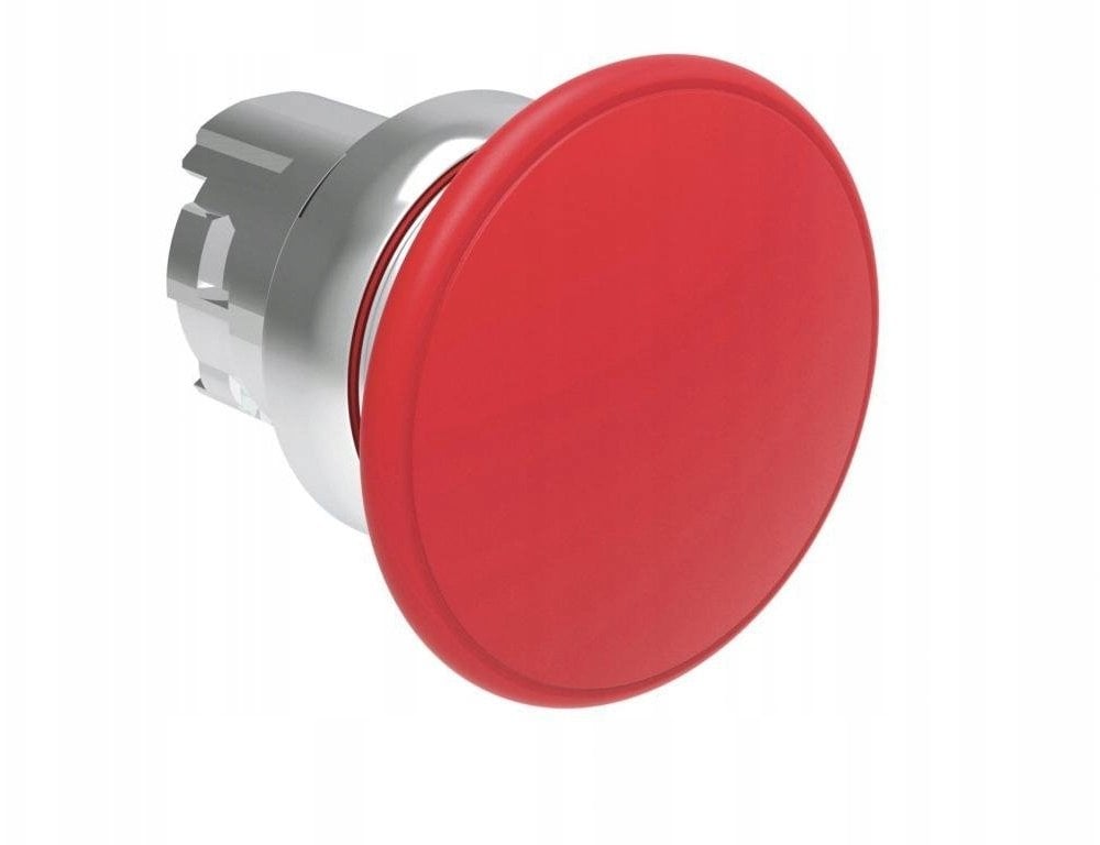 Lovato Electric Metalowy przycisk grzybkowy z samoczynnym powrotem czerwony fi40mm LPSB6144