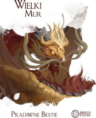 Awaken Realms Dodatek do gry Wielki mur: Pradawne bestie (wersja z meeplami)