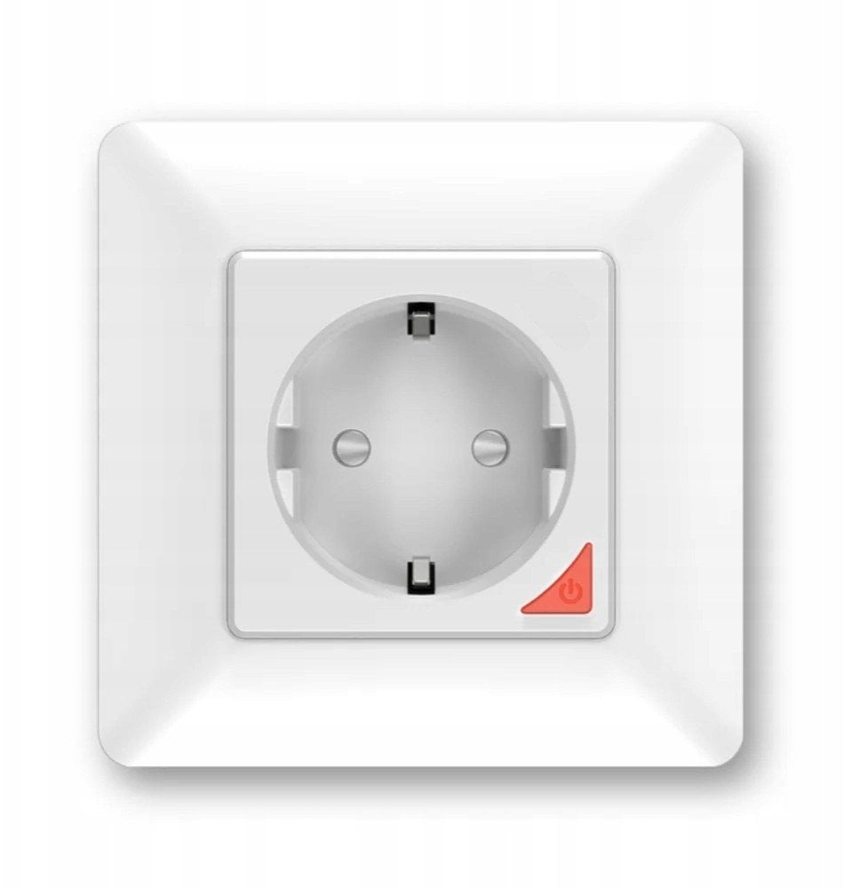 Extralink Smart Life Wall Socket Set Pro | Zestaw inteligentne gniazdko + ramka | Kolor Biały, 230V, WiFi