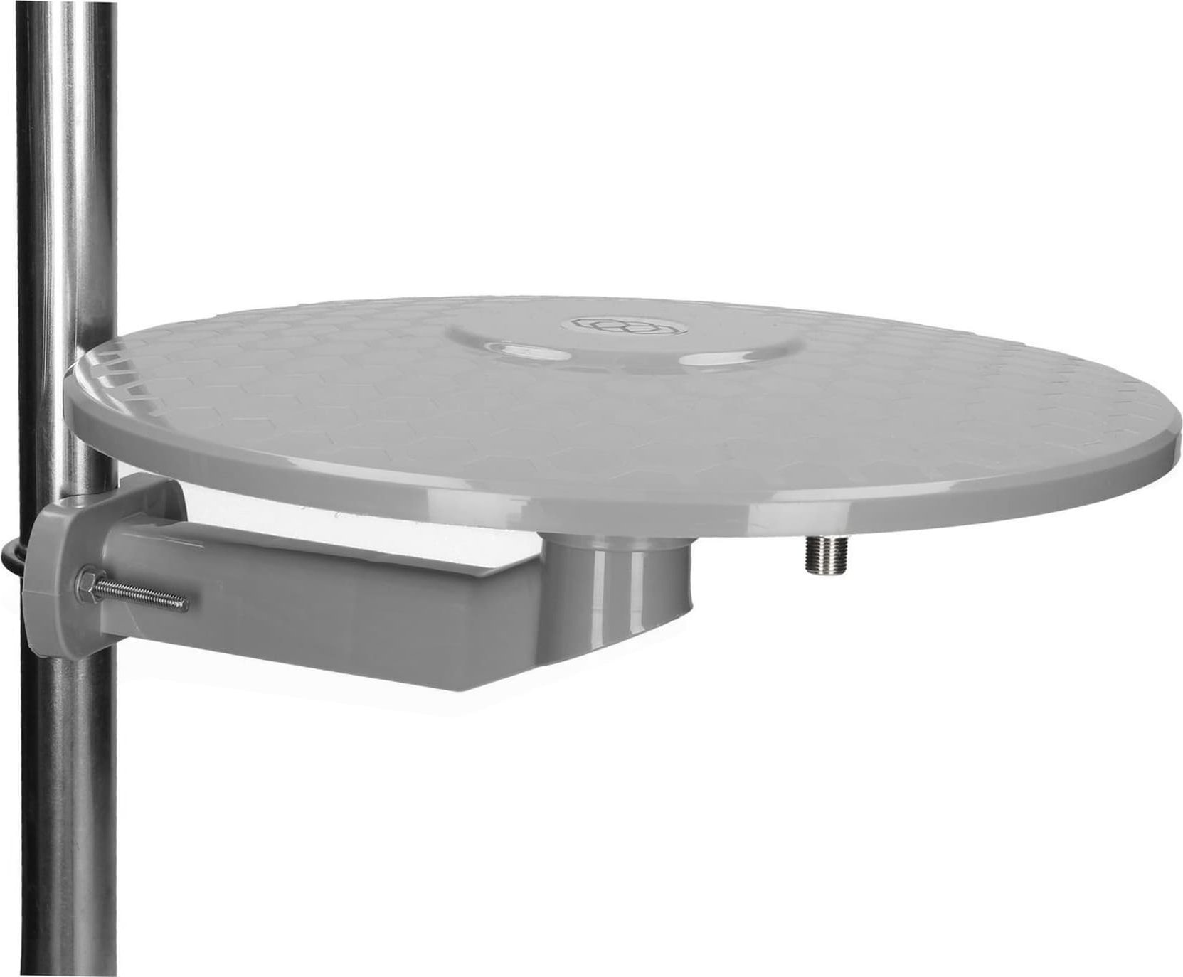 Antena RTV Antena zewnętrzna dookólna do odbioru telewizji naziemnej DVB-T - szara Wiedyska