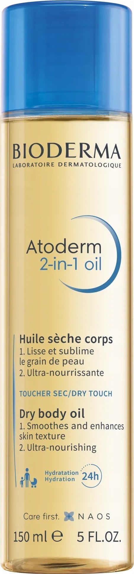 Bioderma Bioderma Atoderm 2-in-1 Oil Suchy olejek do ciała, 150 ml
