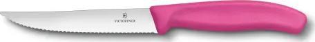 Victorinox Nóż do steków Victorinox Swiss Classic Gourmet - różowy