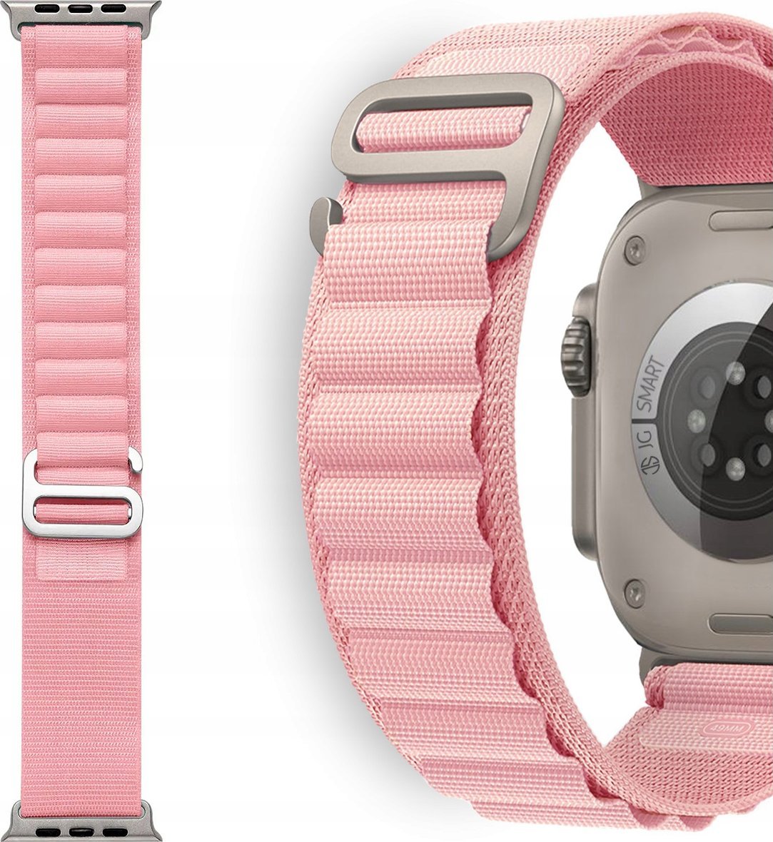 PASEK NYLONOWY do APPLE WATCH 2 3 4 5 6 7 8 9 SE ULTRA 42mm 44mm 45mm 49mm