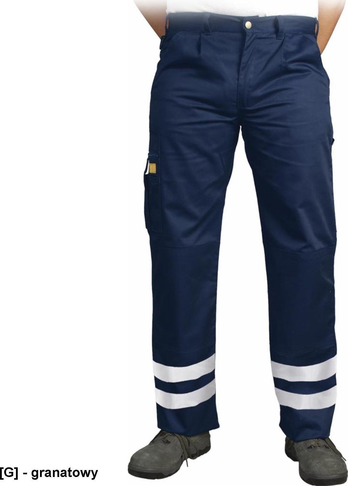 R.E.I.S. LH-VOBSTER_X - spodnie ochronne do pasa - granatowy 62