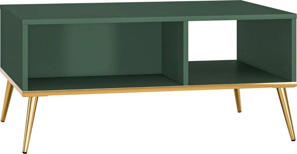 ML Meble Ława GRIN 90x60 zielona ML MEBLE