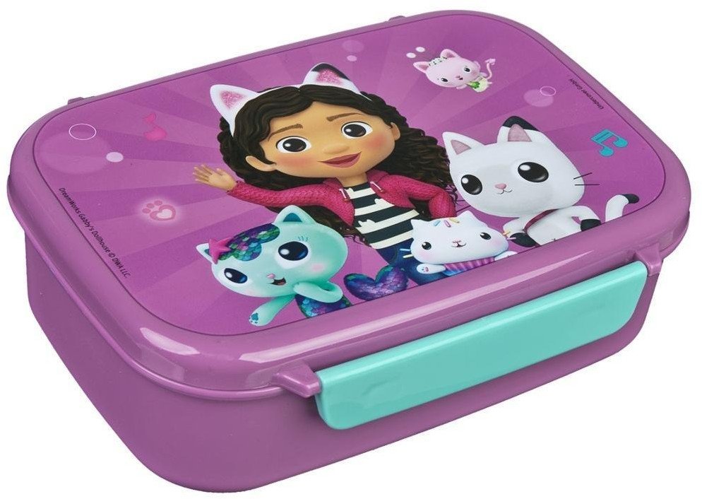 Lunch Box z przegródką Koci Domek Gabi