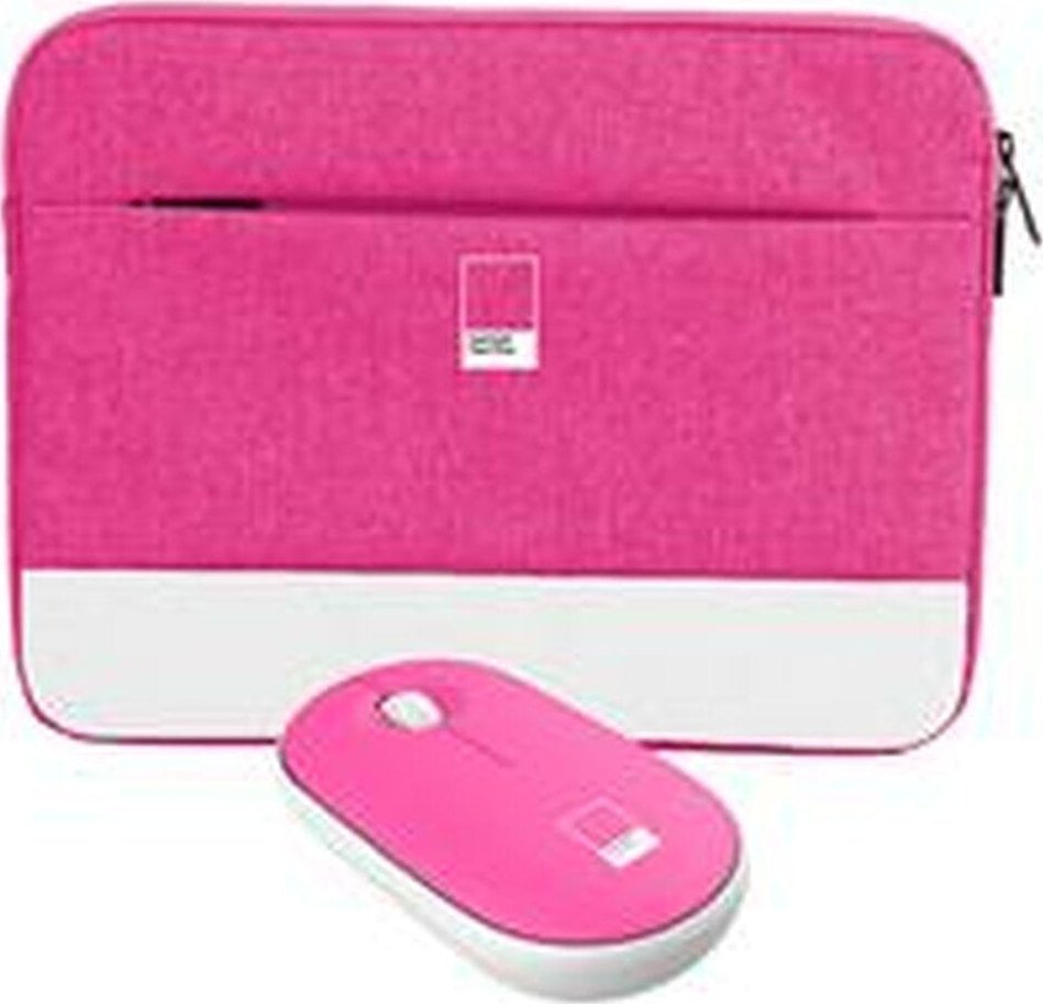 Etui Pantone Bundle Sleeve + mouse pink