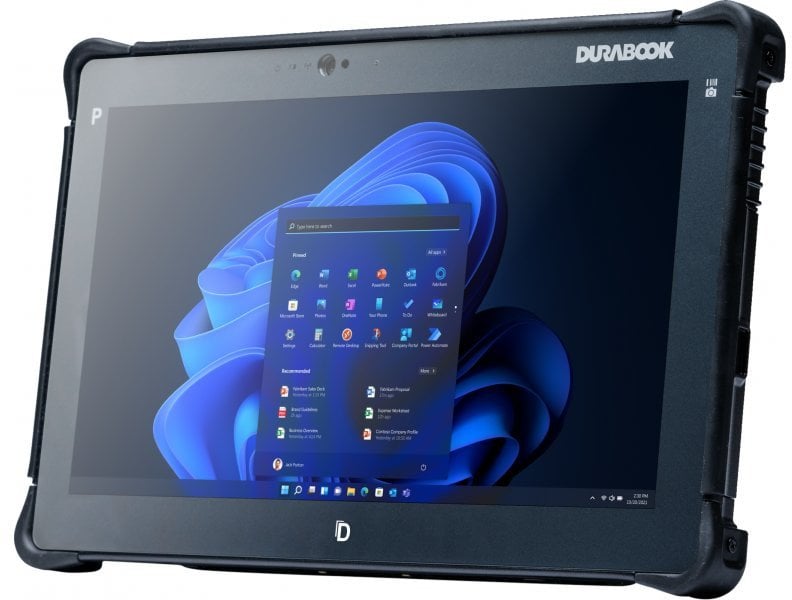 Durabook | R11L Rugged Tablet | 11.6 " | Black | Touchscreen Display | 1920 x 1080 pixels | Intel Pentium Gold Processor 8505 | 8 GB | 128 GB | Wi-Fi