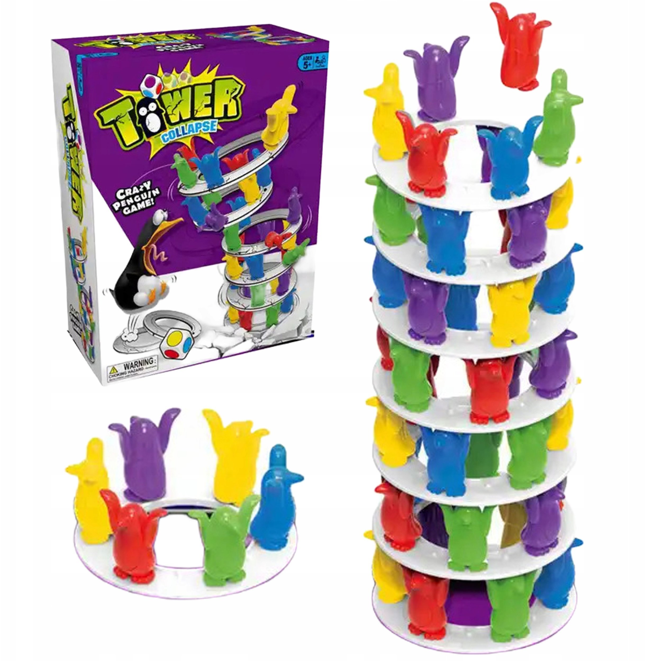 Gra ZrÄcznoÅciowa Pingwiny na WieÅ¼y 3 lata+