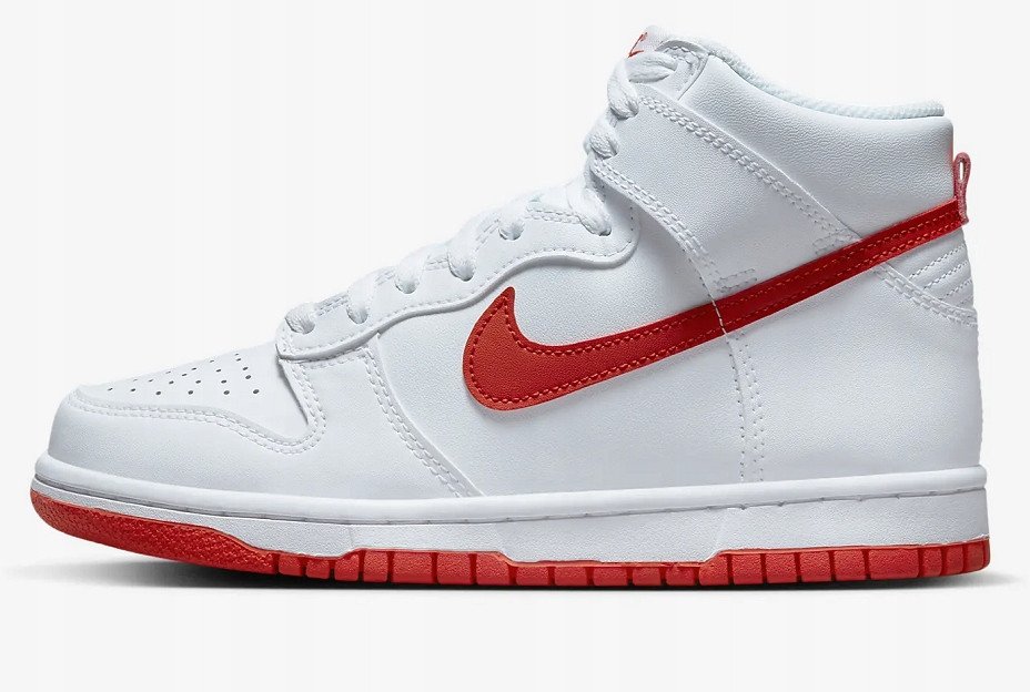Nike Dunk High Gs DB2179-111 białe 36,5