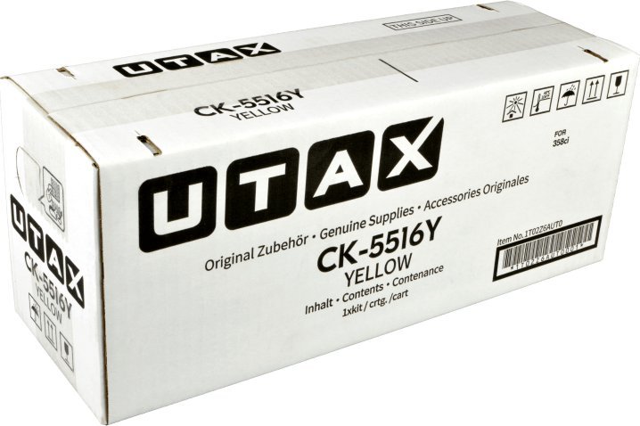 Toner Utax Utax Ink 1T02Z6AUT0 / CK-5516Y Yellow
