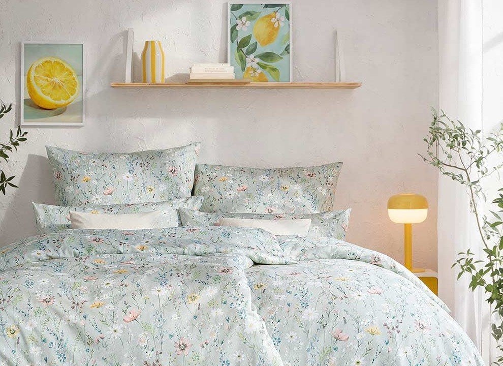 Pościel satynowa 200x220 cm Celeste 7961/530 grun