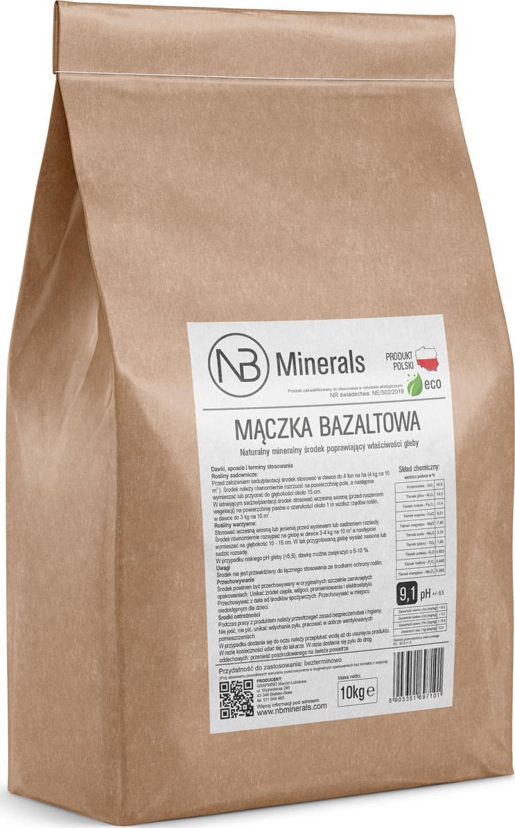NB Minerals NB Minerals Mączka Bazaltowa 10kg