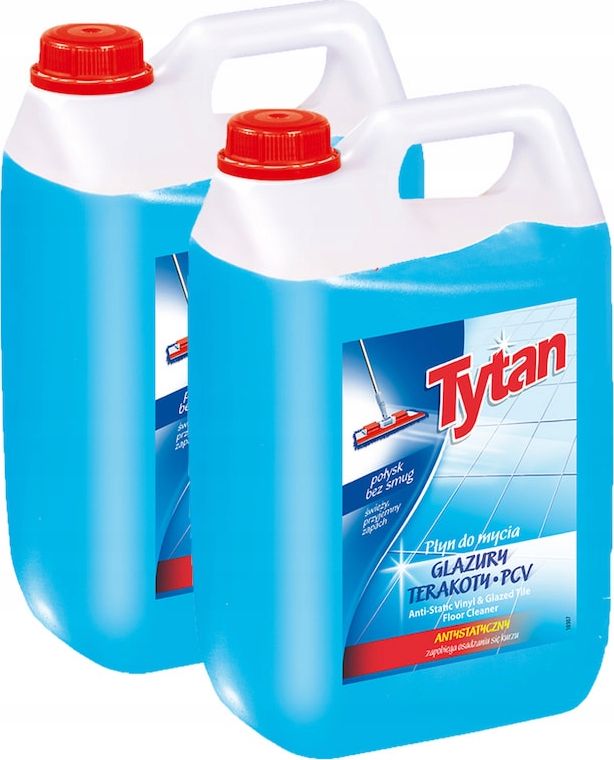 Tytan 2 x PŁYN DO MYCIA GLAZURY, TERAKOTY, PCV TYTAN 5kg