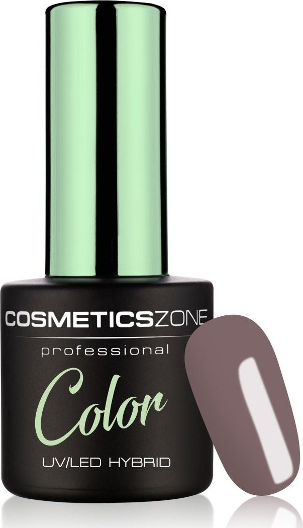 Cosmetics Zone Lakier hybrydowy hipoalergiczny brązowy 7ml - Chocolate Milk 015