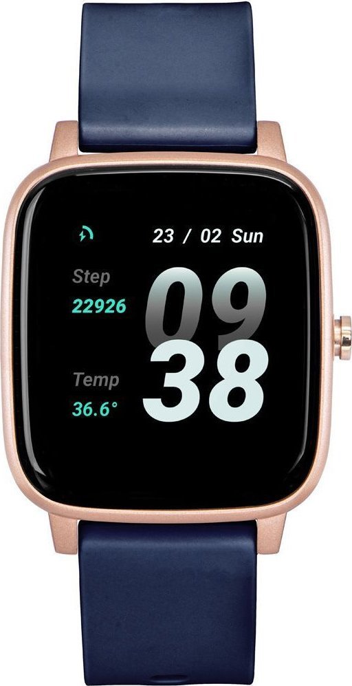 Smartwatch Strand Smartwatch męski Strand S716USVBVL niebieski pasek