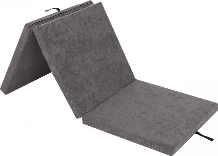 Hobbygarden Materac gimnastyczny 3-częściowy Ben 180 cm x 65 cm x 6 cm szary