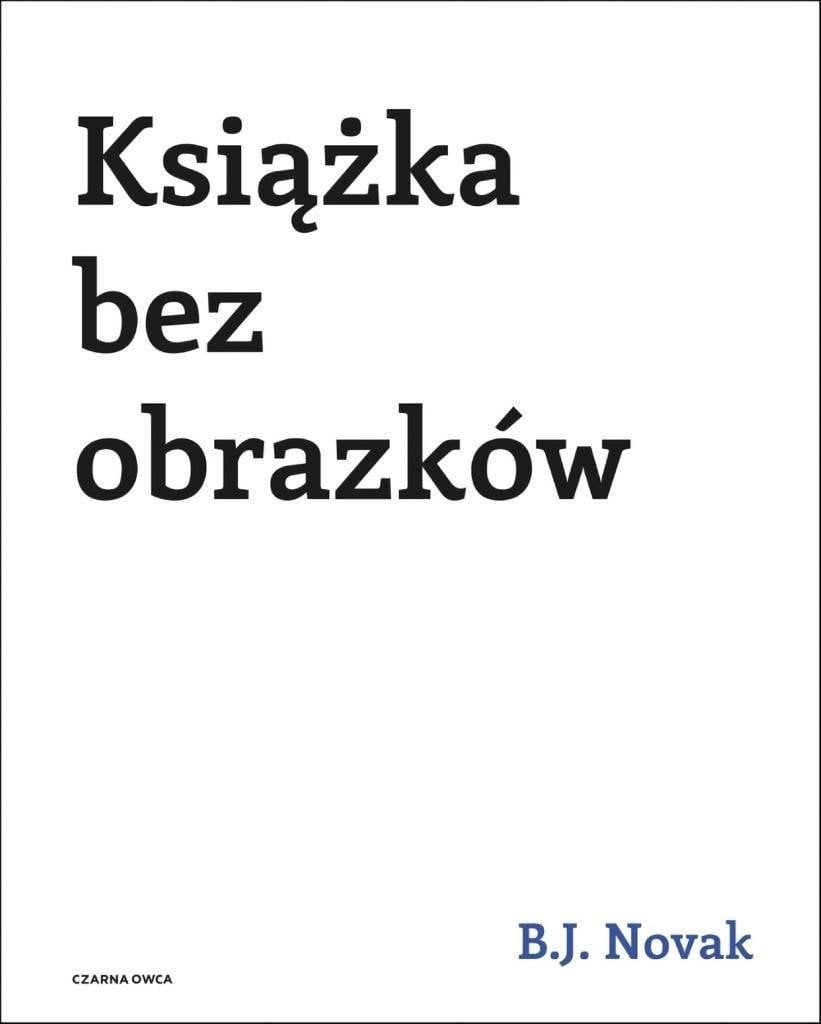 Czarna Owca Książka bez obrazków w.2