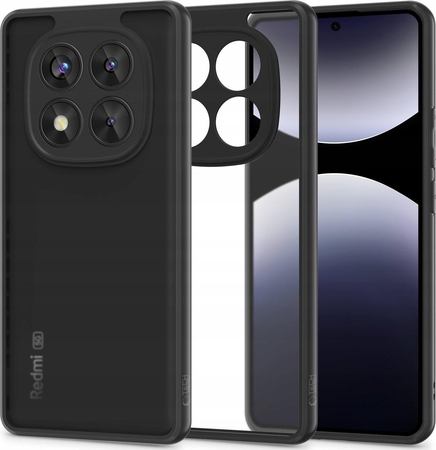 TECH-PROTECT MAGMAT XIAOMI REDMI NOTE 14 PRO 5G / POCO X7 5G MATTE BLACK