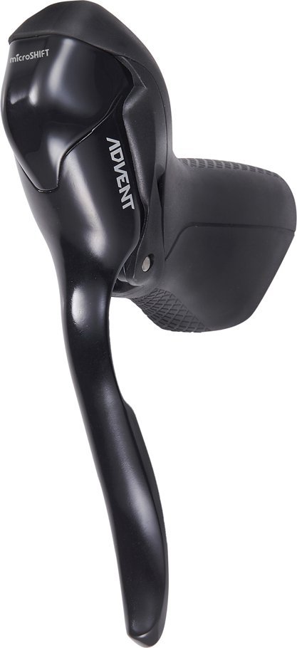 Microshift Klamkomanetka ADVENT, Lewa, 1.rzędowa Dual Control, Czarna