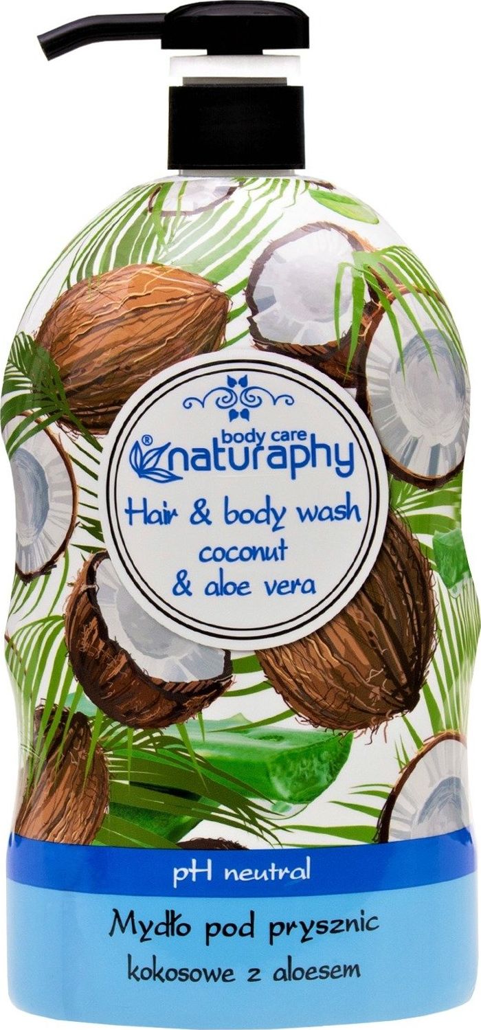 BluxCosmetics Mydło pod prysznic kokosowe z aloesem 1L