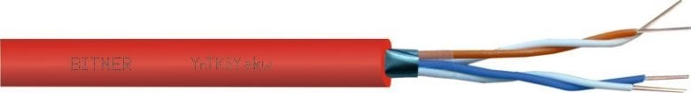 BITNER KABEL SYGNALIZACJI PPOŻ BITNER YnTKSYekw 1x2x0,8 - 100m