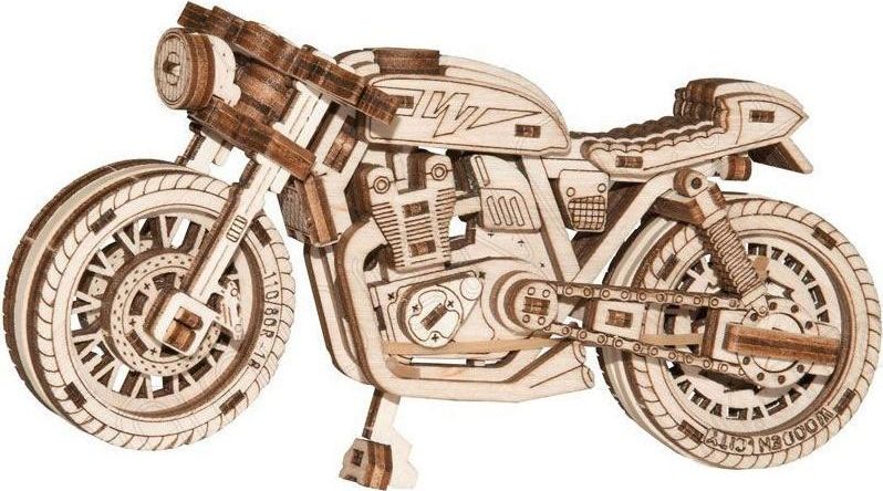 WOODEN CITY Drewniany zestaw mechaniczny Cafe Racer