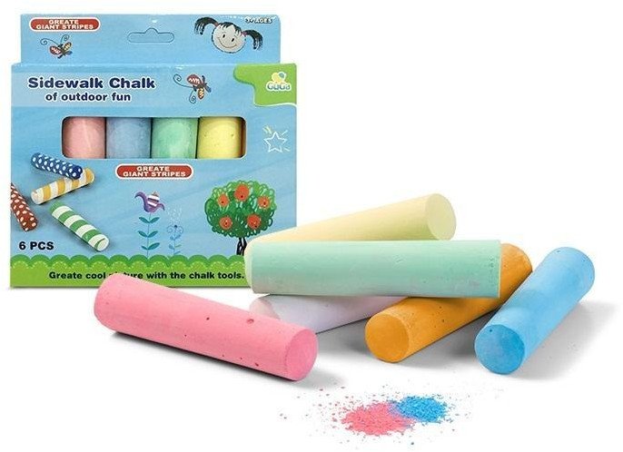 Kreda chodnikowa 6el 163369