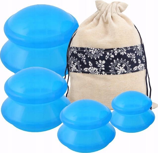 Logit CHIŃSKIE BAŃKI 4 SZTUKI NIEBIESKIE BUB-04