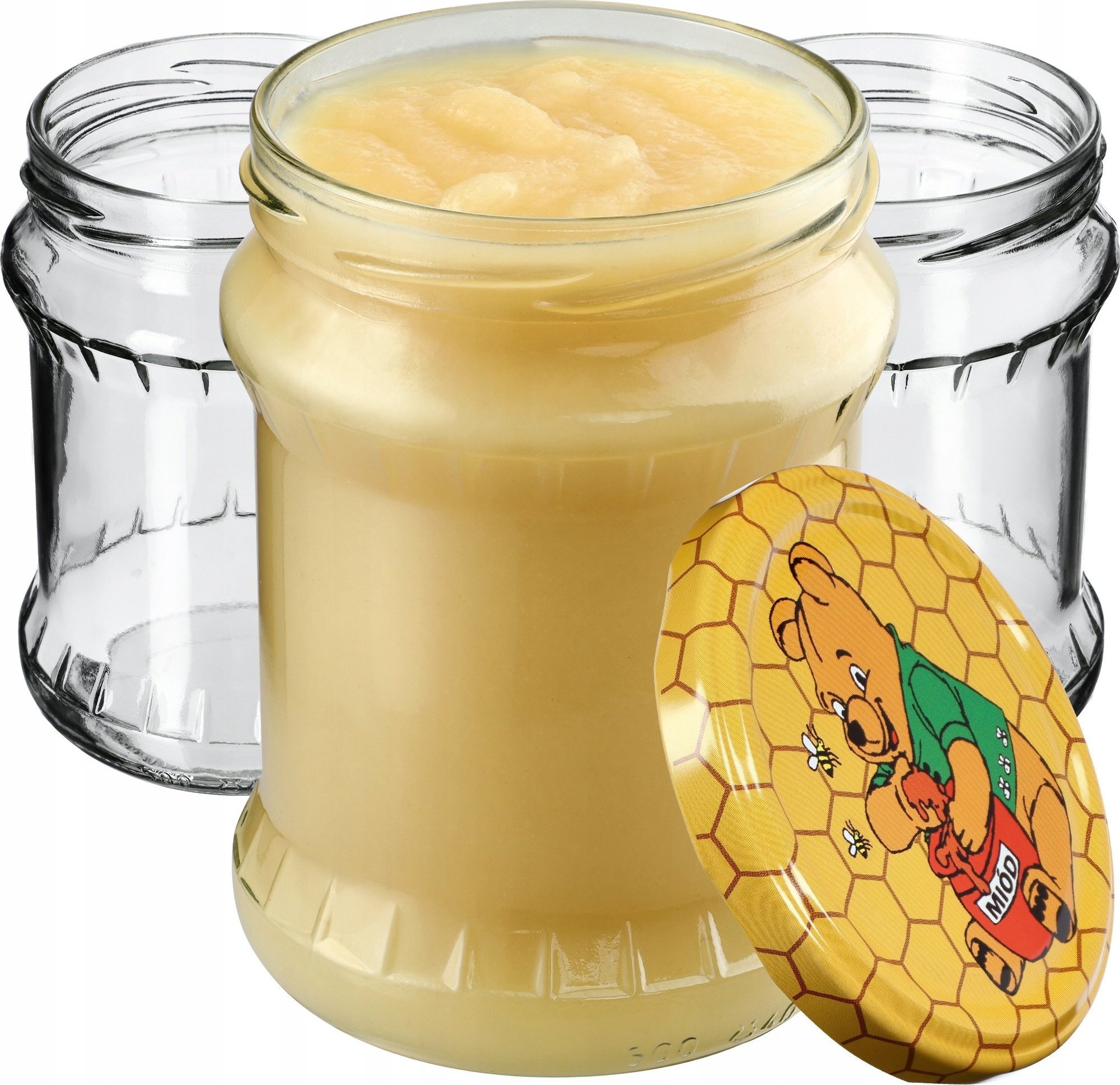 Kadax 24x Słoik Na Przetwory 500ml Dżem Wieczko fi82