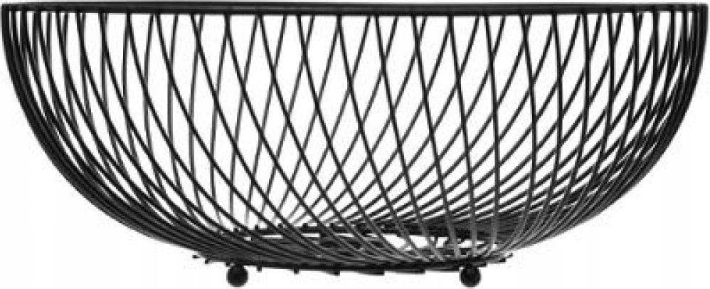 5five Miska na owoce ażurowa, Ø 30 cm, czarna