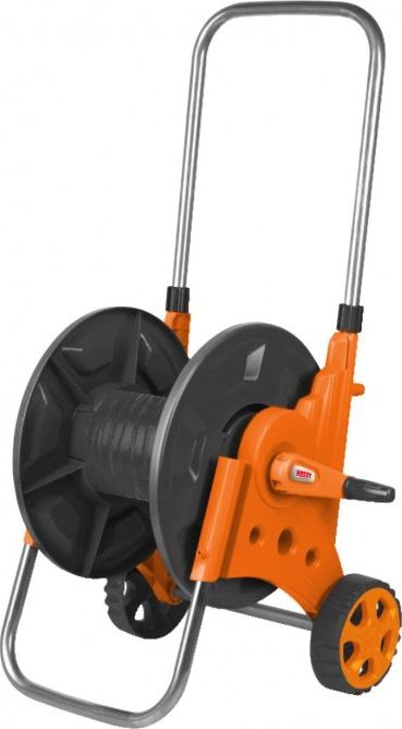 Hecht HECHT 08623 WÓZEK STOJAK BĘBEN DO NAWIJANIA WĘŻA OGRODOWEGO 50m 1/2" PRAKTYCZNY