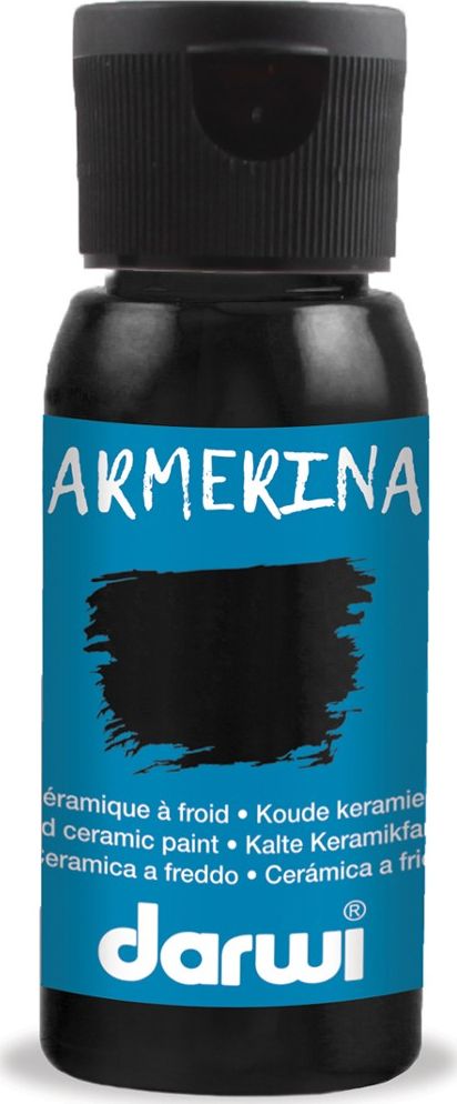 DARWI Farba do Ceramiki 50 ml Czarna