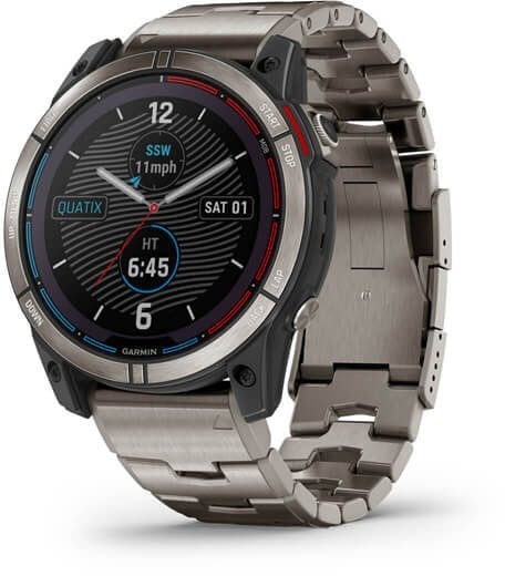 Garmin quatix 7X Solar išmanusis GPS laikrodis, 51 mm, Metalinis