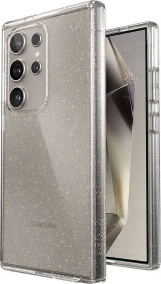 Speck Speck Presidio Lux Glitter - Etui Samsung Galaxy S24 Ultra (Clear / Gold Glitter)