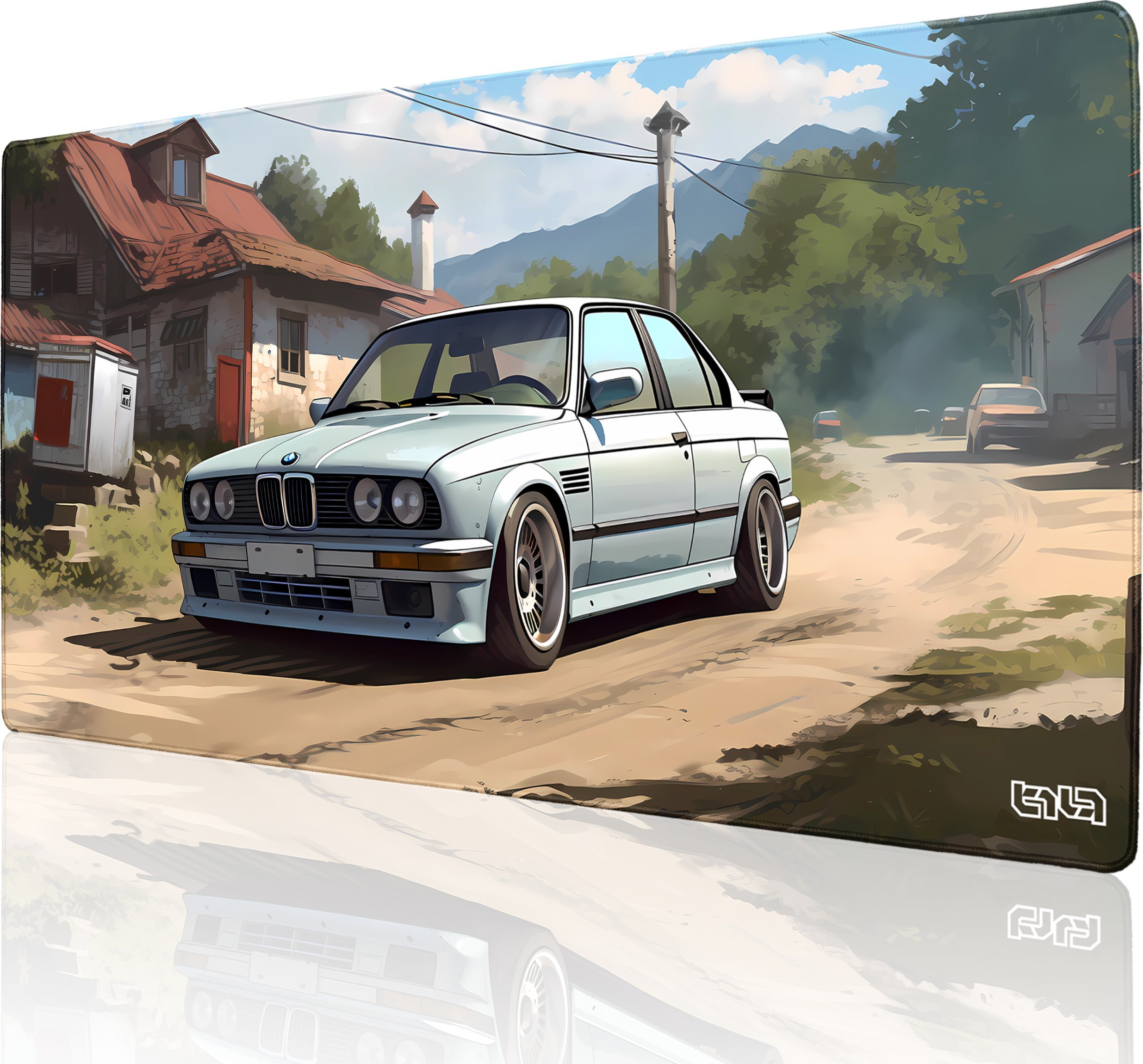 Podkładka Tilt PODKŁADKA GAMINGOWA Drifterzy na Wsi 100x50 TILT XL Antypoślizgowa Prezent