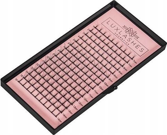 LUXLASHES Rzęsy 6:1, 0,07 (Skręt: C; Długość: MIX) uniwersalny