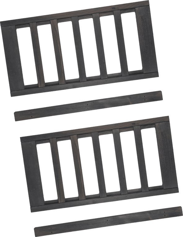 Wamar-Sosenka Półka 2 szt na skrzynki do regału drewnianego LSR Szary 70x33cm Olejowany